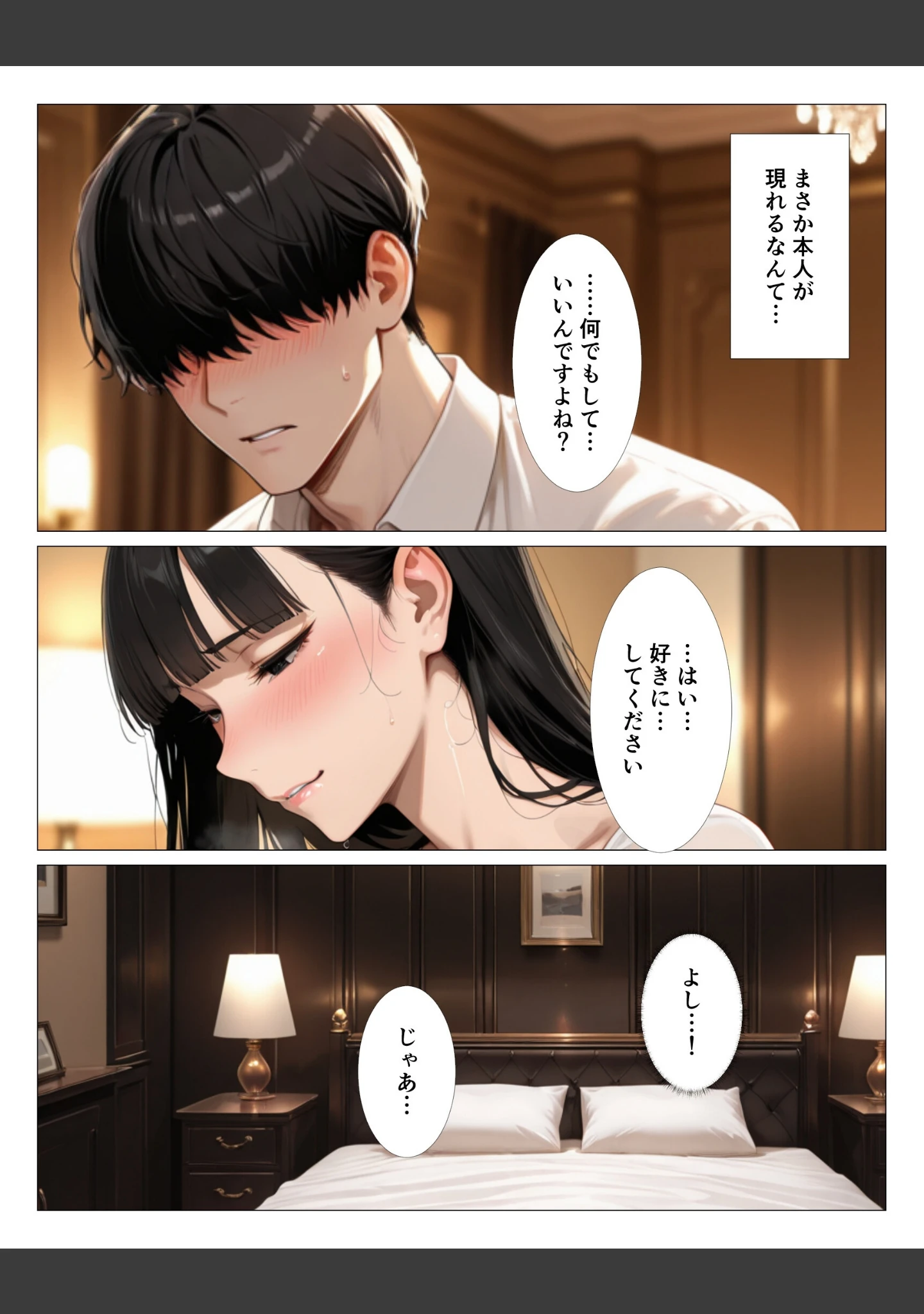 「クール系上司がデリヘル嬢だったので爆乳吸って中出しした話【白抜き修正版】（単話）」（人妻ライフ） 試し読み 5ページ目
