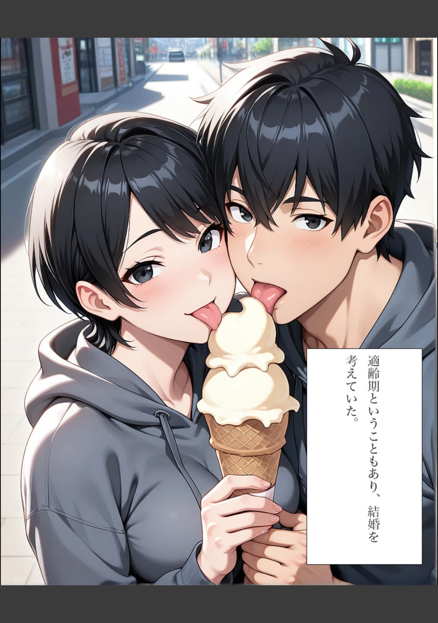 「パーソナルジムトレーナーに彼女を寝取られました。【白抜き修正版】」（れっさーぱんだ。） 試し読み 3ページ目