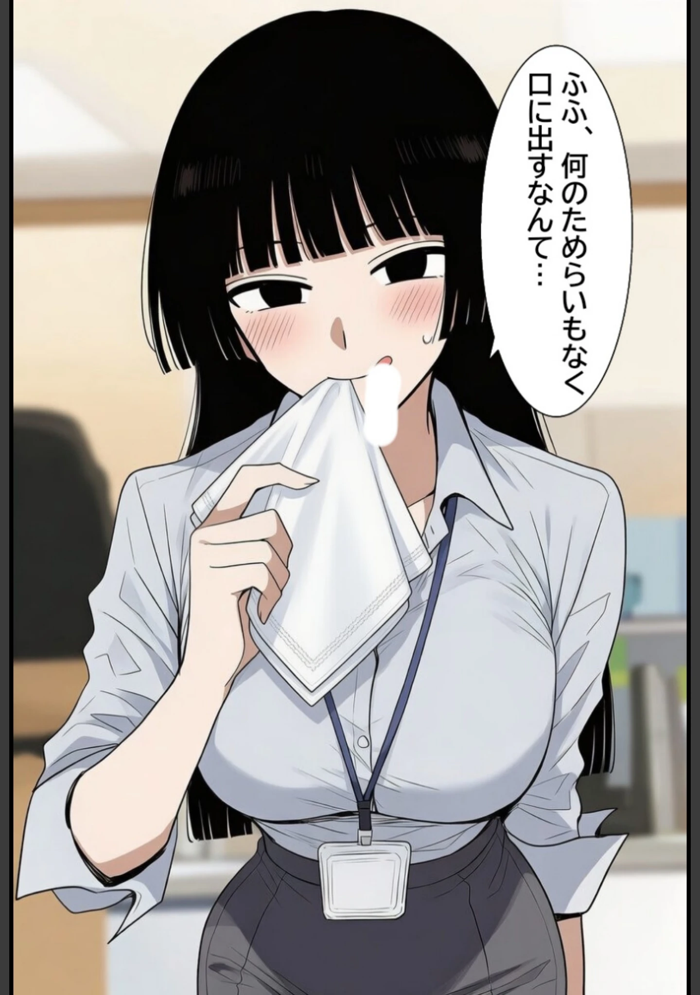 「シゴデキな先輩女子社員は、孕みたがり変態肉オナホでした。【白抜き修正版】（単話）」（ハラメウメ） 試し読み 13ページ目