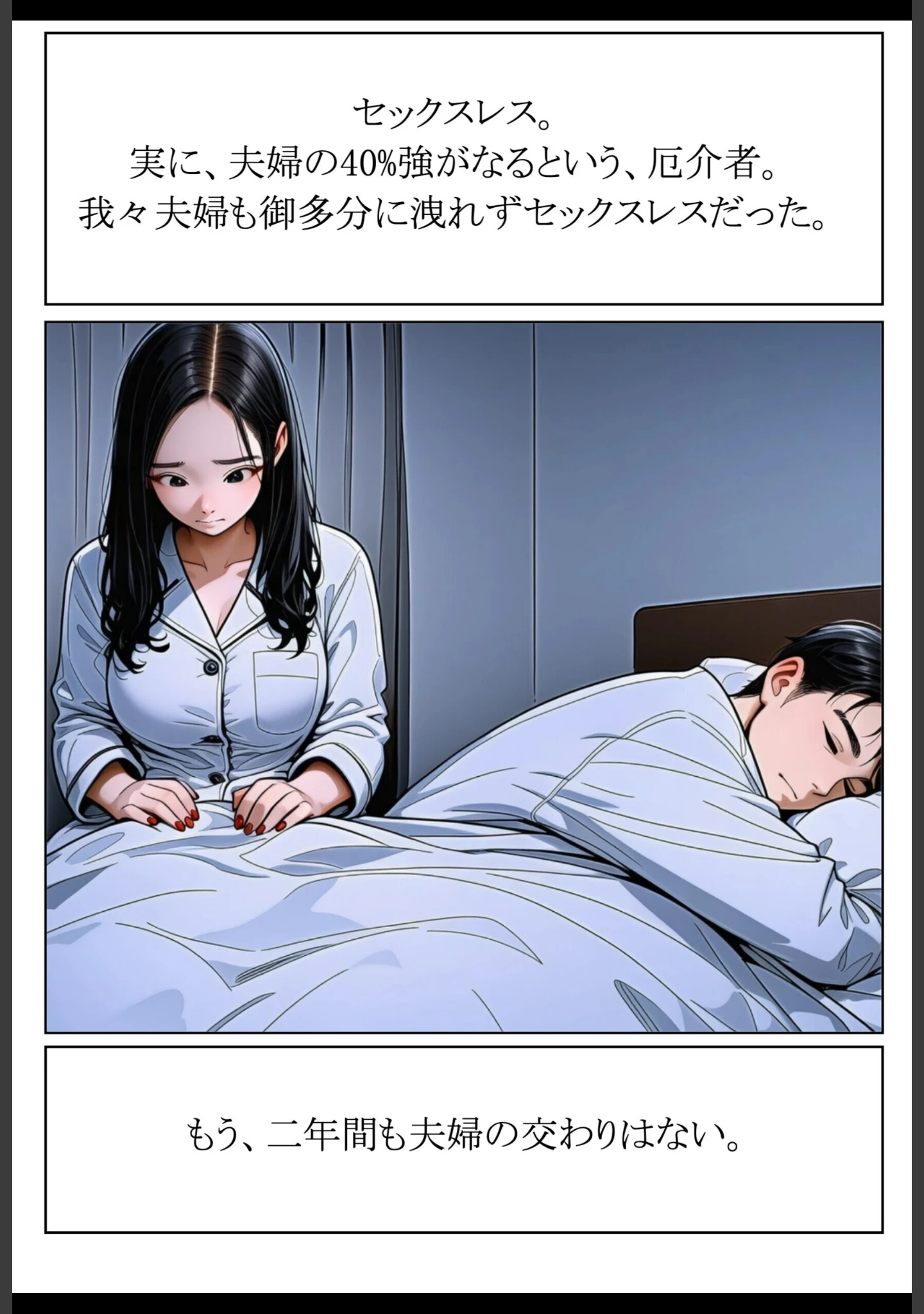 「隣人ガチャSSRの人妻・片桐佳織（35）が寝取られるまでの話。【白抜き修正版】」（れっさーぱんだ。） 試し読み 5ページ目