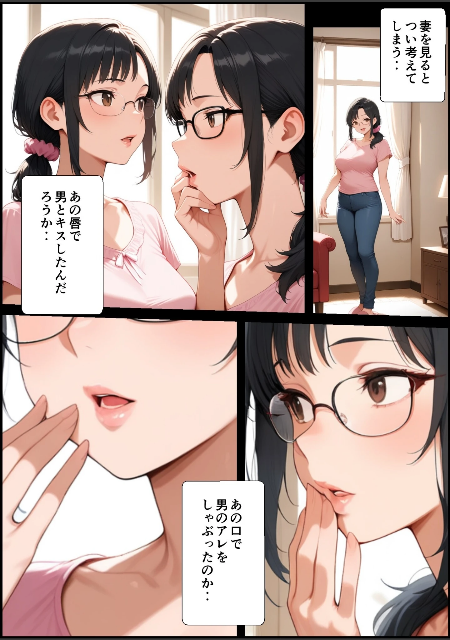 「妻が毒オジにナンパされて媚薬を盛られた件【白抜き修正版】」（鮫島猛） 試し読み 11ページ目