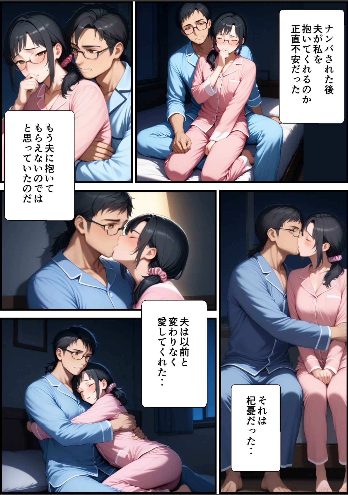 「妻が毒オジにナンパされて媚薬を盛られた件【白抜き修正版】」（鮫島猛） 試し読み 5ページ目