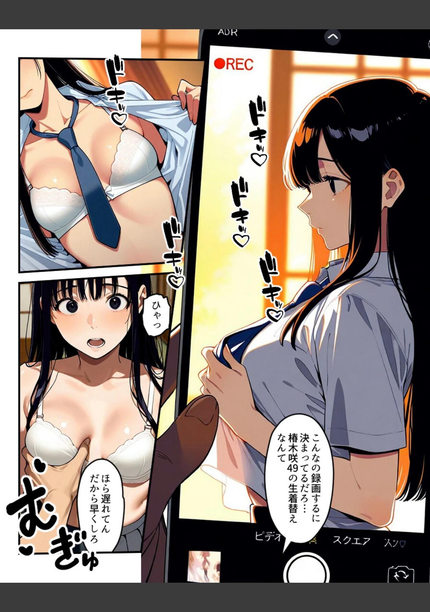 「催〇時間割【白抜き修正版】（単話）」（アイロク屋） 試し読み 8ページ目