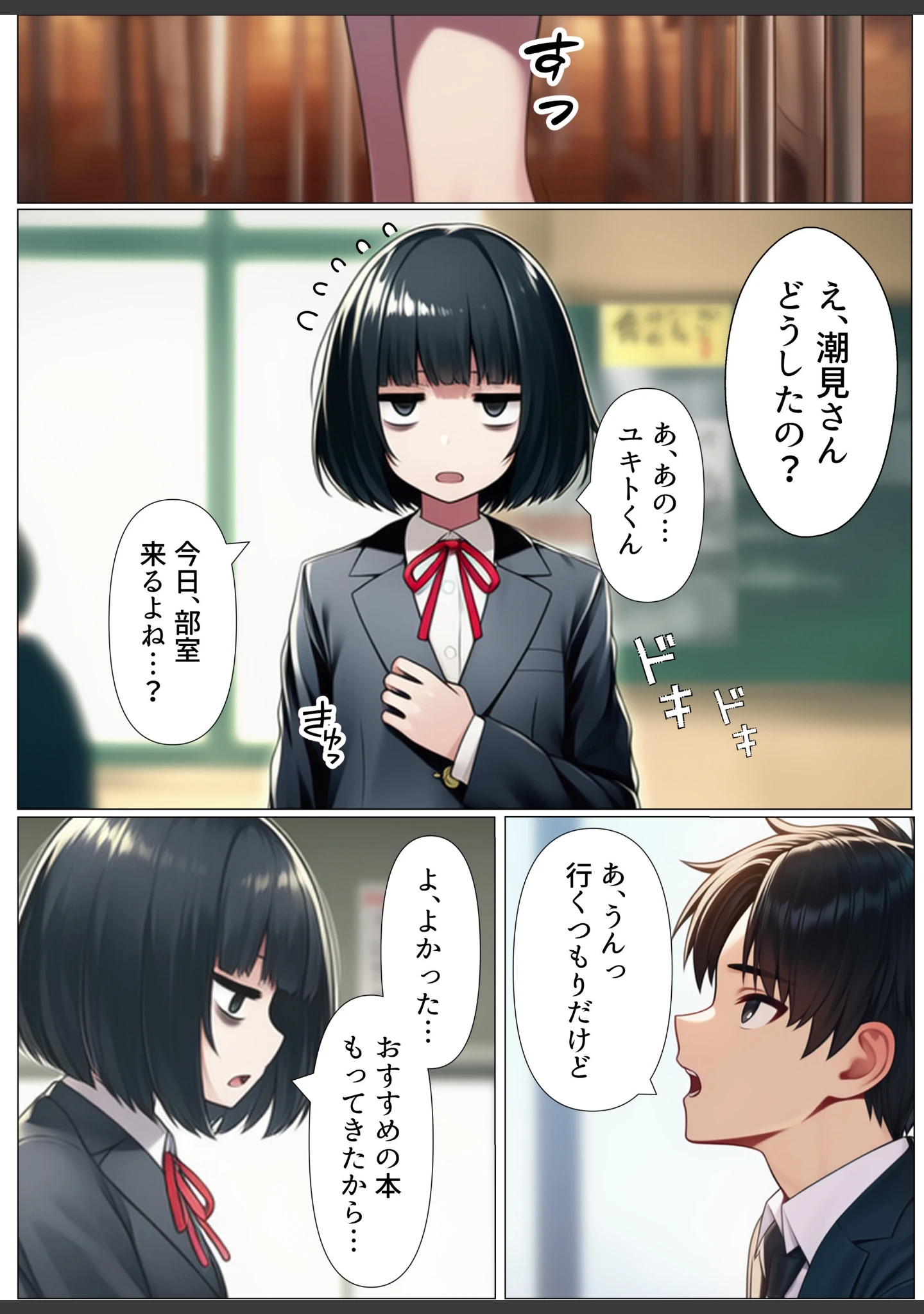 「地味な子とセックスしたら、相性よくてその後もヤリまくった話【棒消し修正版】」（わんどーる） 試し読み 4ページ目