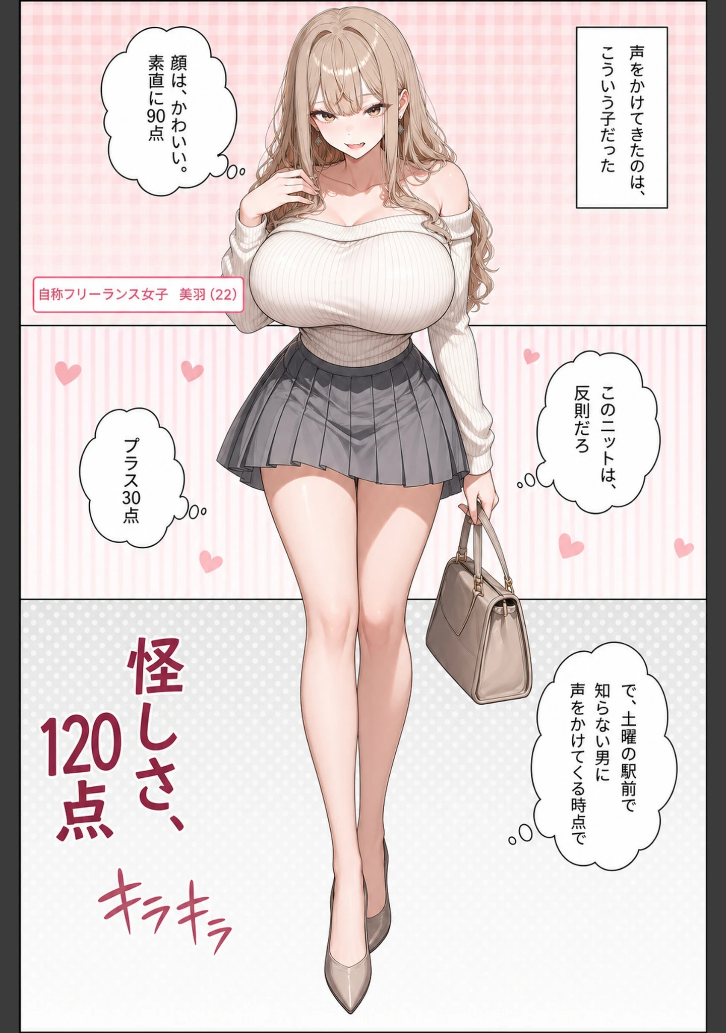 「「AIで人生変わりますよ◇」と勧誘してきたマルチ港区女子に「入会するからエッチさせて」と返してみた【モザイク版】」（かわいいラボ） 試し読み 2ページ目